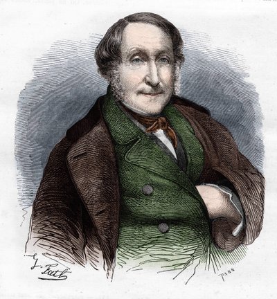Gioacchino Rossini (1792-1868), इतालवी संगीतकार द्वारा अज्ञात कलाकार