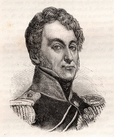 हेनरी फ्रेंकोइस डेलाबोर्डे 1764-1833 फ्रांसीसी क्रांति के जनरल। द्वारा अज्ञात कलाकार