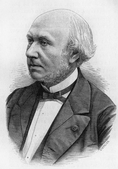 हेनरी वॉलन (1812-1904), फ्रांसीसी इतिहासकार और राजनीतिज्ञ। द्वारा अज्ञात कलाकार