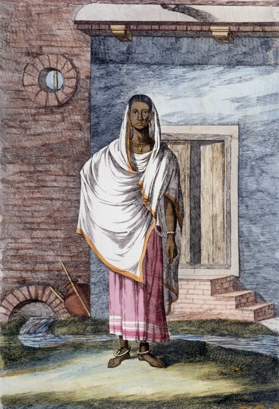 भारतीय संस्कृति और सभ्यता: भारत में हिजरा, बैलेरीना। द्वारा अज्ञात कलाकार