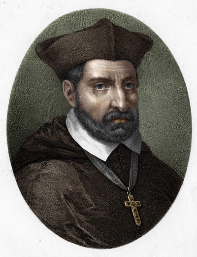 जैक्स अम्योट (1513-1593), फ्रांसीसी मानवतावादी, लेखक और औक्सरे के बिशप। द्वारा अज्ञात कलाकार