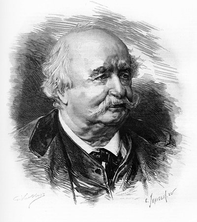 जूल्स सैंडो (1811-1883), फ्रांसीसी लेखक, उपन्यासकार और नाटककार। द्वारा अज्ञात कलाकार