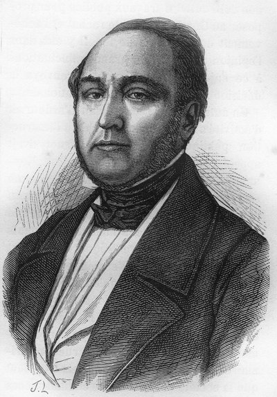 लज़ारे हिप्पोलाइट कार्नोट (1801-1888), फ्रांसीसी राजनीतिज्ञ। द्वारा अज्ञात कलाकार