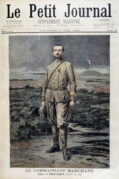 कमांडर मारचंद - 04/06/1899 के "ले पेटिट जर्नल"" में द्वारा अज्ञात कलाकार