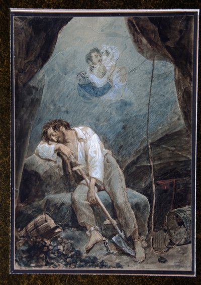 वोल्कोन्स्की का सपना - सर्गेई ग्रिगोरीविच वोल्कोन्स्की (1788-1865), रूस की शाही सेना के मेजर जनरल और डिसमब्रिस्ट, को 20 साल की कठोर श्रम की सजा सुनाई गई और 1832 में चिता किले में नजरबंद कर दिया गया और खदानों में काम कराया गया द्वारा अज्ञात कलाकार