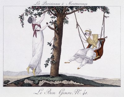 लेस पेरिसियन्स मोंटमोरेंसी (स्विंग) - "" ले बॉन शैली "" में द्वारा अज्ञात कलाकार