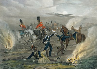 सेबस्टोपोल से पहले शिविर में नंबर 4 आधी रात का अलार्म , 1854 का सेरा द्वारा अज्ञात