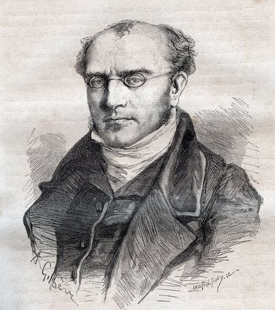 लुइस-क्राइसोस्टोम (लुई क्राइसोस्टोम) मिशेल डी मिशेल डी बोर्जेस 1797-1853 फ्रांसीसी वकील और राजनीतिज्ञ। द्वारा अज्ञात कलाकार