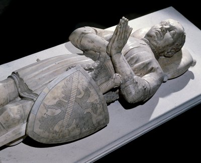 बर्ट्रेंड डू गुसेक्लिन (1320-1380) सेंट डेनिस में झूठ बोलना। बेसिलिका। द्वारा अज्ञात कलाकार
