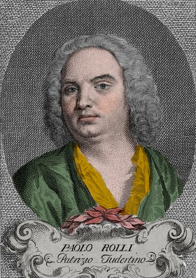 पाओलो एंटोनियो रोली (1687-1765) 18 वीं शताब्दी के इतालवी ओपेरा के कवि और लिबरेटिस्ट - पाओलो एंटोनियो रोली (1687-1765), इतालवी कवि का पोर्ट्रेट द्वारा अज्ञात कलाकार