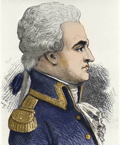 पियरे चार्ल्स डी विलेन्यूवे (1763-1806), फ्रांसीसी वाइस एडमिरल, नेल्सन द्वारा ट्राफलगर को हराया। द्वारा अज्ञात कलाकार
