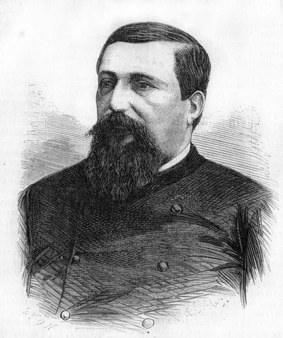 पियरे नेपोलियन बोनापार्ट (1815-1881), नेपोलियन III के चचेरे भाई। द्वारा अज्ञात कलाकार