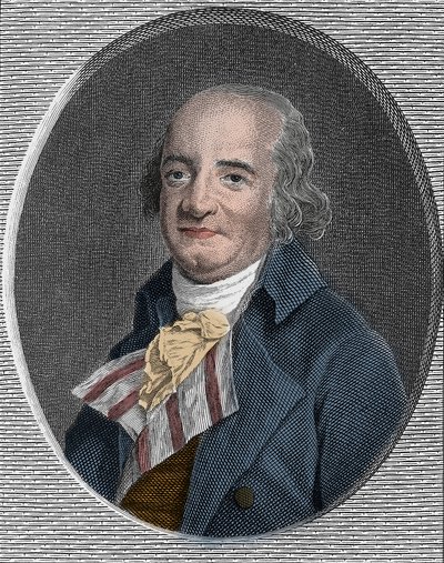 पियरे सैमुअल डु पोंट डी नेमोर्स (1739-1817) फ्रांसीसी मूल के उद्यमी और अर्थशास्त्री और अमेरिकी राजनयिक द्वारा अज्ञात कलाकार