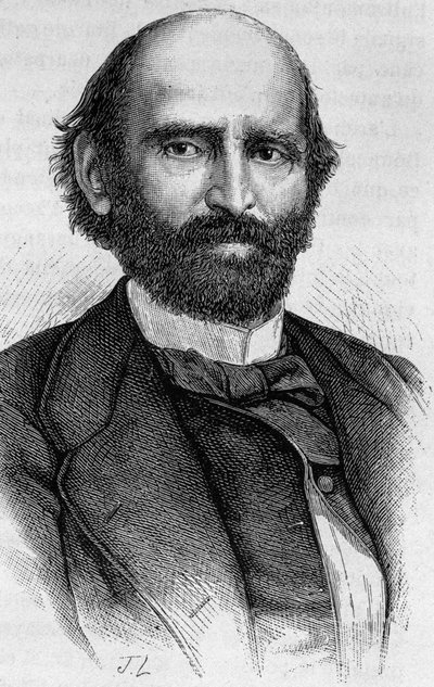 अलेक्जेंड्रे ग्लैस-बिज़ोइन का पोर्ट्रेट (1800 - 1877)। एच. मार्टिन द्वारा "हिस्टोइरे डी फ्रांस" में 19वीं शताब्दी के अंत की नक्काशी। द्वारा अज्ञात कलाकार