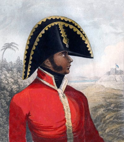अलेक्जेंड्रे सब्स (1770-1818) का पोर्ट्रेट, डिट पेटियन - हैती गणराज्य के पहले राष्ट्रपति द्वारा अज्ञात कलाकार