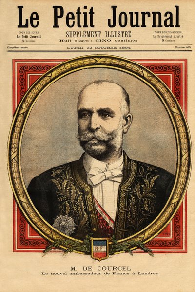 जर्मनी में (1881-1886) और यूनाइटेड किंगडम (1894-1898), पेरिस ऑरलियन्स रेलवे के निदेशक मंडल के अध्यक्ष और सदस्य एकेडमी ऑफ मोरल एंड पी द्वारा अज्ञात कलाकार
