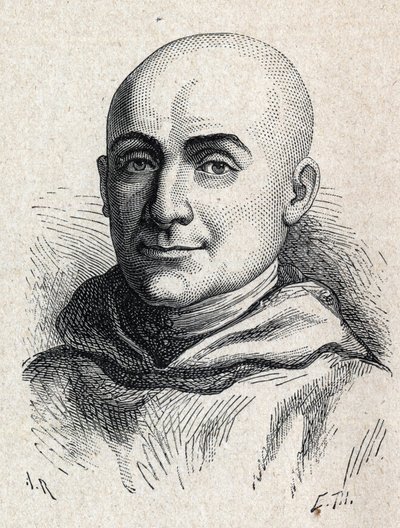 एंटोनी क्रिस्टोफ़ गेरले का पोर्ट्रेट (1736-1801) फ्रांसीसी धार्मिक। द्वारा अज्ञात कलाकार