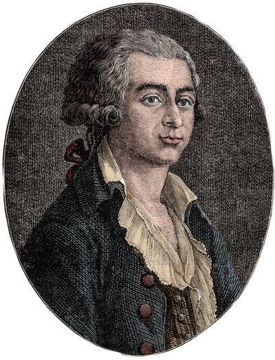 एंटोनी जोसेफ गोरस का पोर्ट्रेट (1752-1793) फ्रांसीसी पत्रकार और राजनीतिज्ञ - एंटोनी-जोसेफ गोरस द्वारा अज्ञात कलाकार