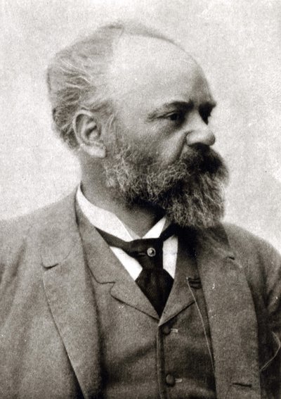 एंटोन (एंटोनिन) ड्वोरक (1841-1904), चेक संगीतकार का पोर्ट्रेट। द्वारा अज्ञात कलाकार