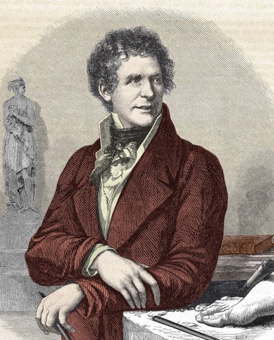 एंटोनियो कैनोवा का पोर्ट्रेट (1757 - 1822) मूर्तिकार द्वारा अज्ञात कलाकार
