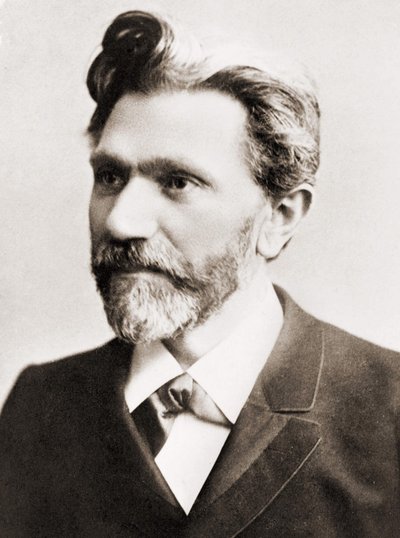 अगस्त बेबेल का पोर्ट्रेट (1840-1913), जर्मन राजनीतिज्ञ द्वारा अज्ञात कलाकार
