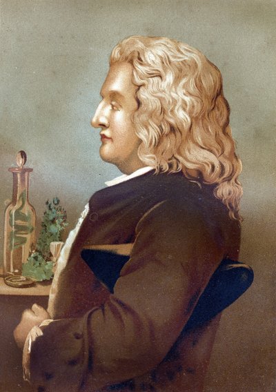बर्नार्ड डी जुसीयू (1699-1777) का पोर्ट्रेट, फ्रांसीसी वनस्पतिशास्त्री। लुई फिगुएर द्वारा "विज्ञान और उसके पुरुष" से। बार्सिलोना 1881 द्वारा अज्ञात कलाकार