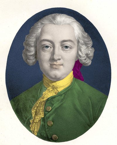 क्लाउड एड्रियन हेल्वेटियस का पोर्ट्रेट (1715 - 1771) फ्रांसीसी दार्शनिक। द्वारा अज्ञात कलाकार