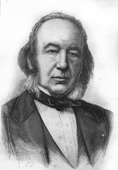 क्लाउड बर्नार्ड का पोर्ट्रेट (1813 - 1878) फ्रांसीसी शरीर विज्ञानी - हेनरी मार्टिन द्वारा "" L'Histoire de France "" में द्वारा अज्ञात कलाकार