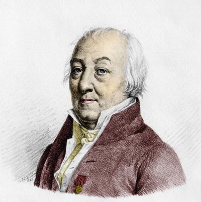क्लाउड लुइस का पोर्ट्रेट, काउंट बर्थोलेट (1748 - 1822), फ्रांसीसी रसायनज्ञ। 1820 का उत्कीर्णन। द्वारा अज्ञात कलाकार