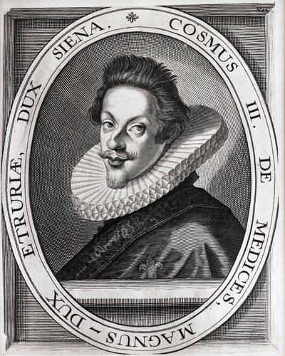 चिकित्सकों द्वारा Cosimo Medici.Cosimo 2 by 2 का पोर्ट्रेट। (1590-1621)। द्वारा अज्ञात कलाकार