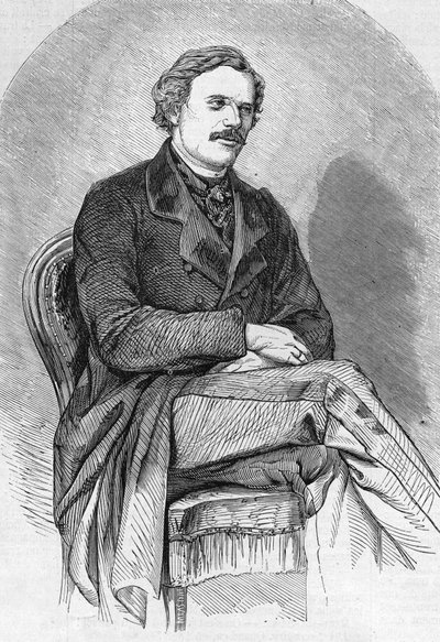 डेनियल डंगलास होम (1833-1886) मध्यम टार्टन का पोर्ट्रेट। द्वारा अज्ञात कलाकार