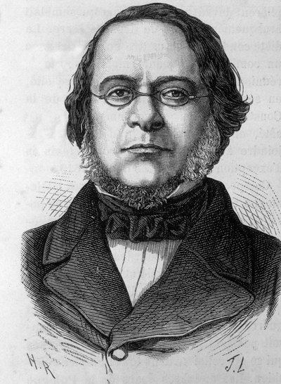 डेनियल मैनिन का पोर्ट्रेट (1804-1857), इतालवी राजनीतिज्ञ। द्वारा अज्ञात कलाकार