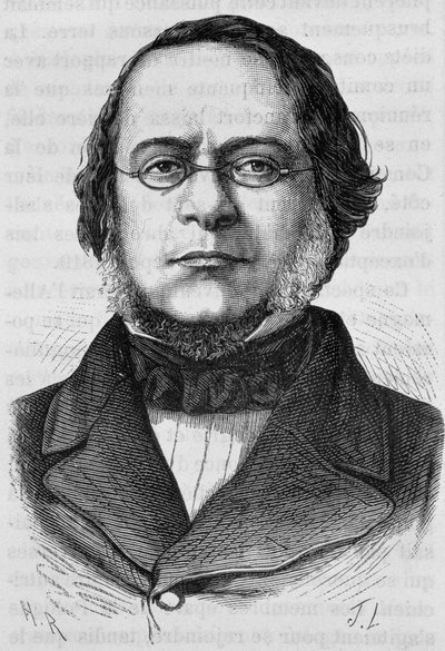 डेनियल मैनिन का पोर्ट्रेट (1804 - 1857)। एच. मार्टिन द्वारा "हिस्टोइरे डी फ्रांस" में 19वीं शताब्दी के अंत का उत्कीर्णन। द्वारा अज्ञात कलाकार