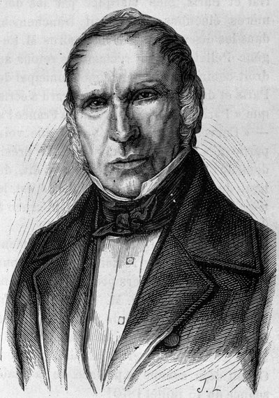 डुपिन ऐन का पोर्ट्रेट (1783 - 1865)। एच. मार्टिन द्वारा "हिस्टोइरे डी फ्रांस" में 19वीं शताब्दी के अंत की नक्काशी। द्वारा अज्ञात कलाकार