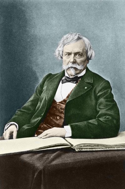 एडमंड हुओट डी गोनकोर्ट का पोर्ट्रेट (1822 - 1896), फ्रांसीसी इतिहासकार और लेखक। द्वारा अज्ञात कलाकार