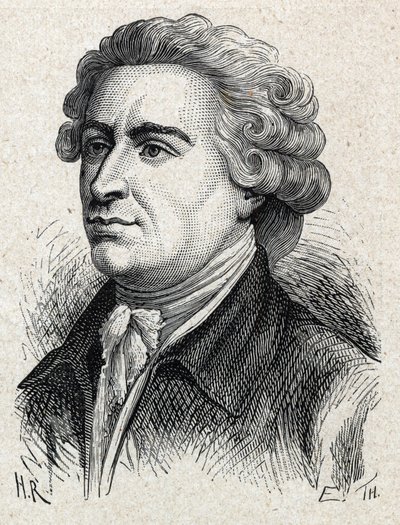 एडमंड बर्क का पोर्ट्रेट (1729-1797), आयरिश राजनीतिज्ञ और दार्शनिक। द्वारा अज्ञात कलाकार