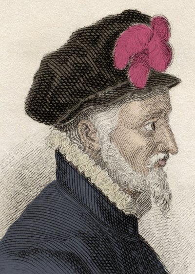 फ़ाड्रिक अल्वारेज़ डी टोलेडो वाई एनरिकेज़ डी गुज़मैन (1537-1583) का पोर्ट्रेट, जिसे डॉन फ़ैडरिक, अल्बा का चौथा ड्यूक, ह्यूस्कर का ड्यूक, कोरिया का मार्क्विस और ऑर्डर ऑफ़ कैलात्रावा का ग्रैंड कमांडर कहा जाता है। 19वीं सदी की नक्काशी। द्वारा अज्ञात कलाकार