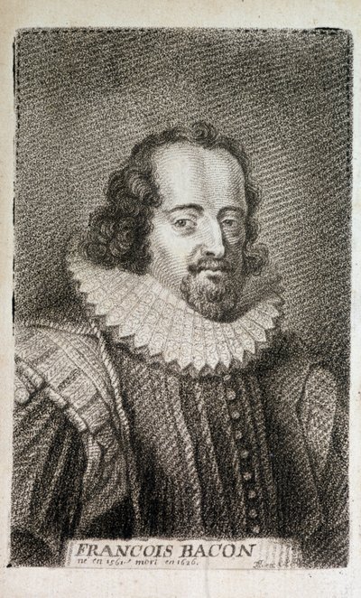 फ्रांसिस बेकन का पोर्ट्रेट (1561-1626), अंग्रेजी दार्शनिक। एनडीवी1600. द्वारा अज्ञात कलाकार
