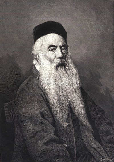 फ्रांकोइस रूड का पोर्ट्रेट (1784 - 1855) फ्रांसीसी मूर्तिकार। द्वारा अज्ञात कलाकार