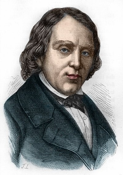 फ्रांकोइस विंसेंट रास्पेल (1794-1878) का पोर्ट्रेट, फ्रांसीसी जीवविज्ञानी, रसायनज्ञ और राजनीतिज्ञ। द्वारा अज्ञात कलाकार