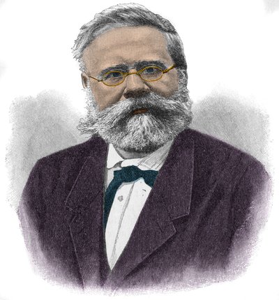 फ्रिट्ज रॉयटर का पोर्ट्रेट (1810-1874) जर्मन लेखक। द्वारा अज्ञात कलाकार