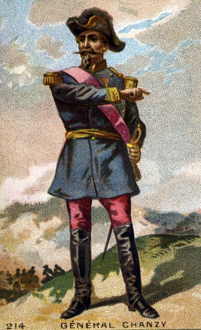 19वीं सदी के अंत में जनरल चान्ज़ी का पोर्ट्रेट (1823 - 1883) क्रोमोलिथोग्राफी। द्वारा अज्ञात कलाकार