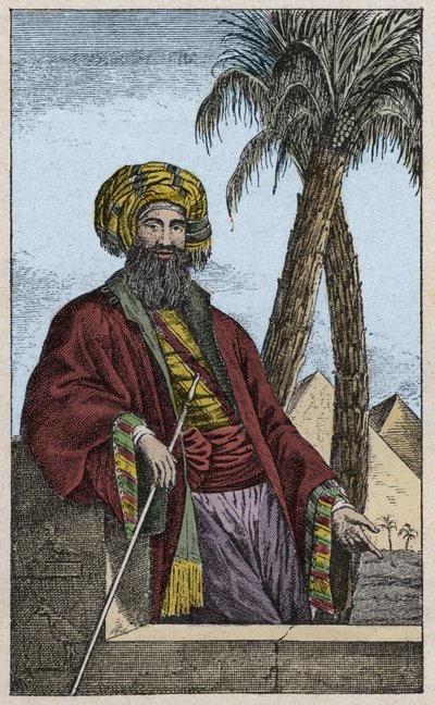 Giovanni Battista (Gianbattista) Belzoni (1778-1823) का चित्र, इतालवी खोजकर्ता और पुरातत्वविद्, जिन्होंने मिस्र में महत्वपूर्ण पुरातात्विक खोज की - Giovanni Battista Belzoni (1778-1823), इतालवी खोजकर्ता और पुरातत्वविद् का चित्र, उत्कीर्णन द्वारा अज्ञात कलाकार