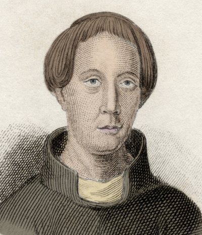 Giraud de Barri का चित्र, या Giraud the Cambrian (ca. 1145-ca. 1223), एक वेल्श उपशास्त्रीय और इतिहासकार इसे गेराल्ट जिमरो, वेल्स के गेराल्ड और गेराल्ड बैरी भी कहा जाता है। 19वीं सदी की नक्काशी। द्वारा अज्ञात कलाकार