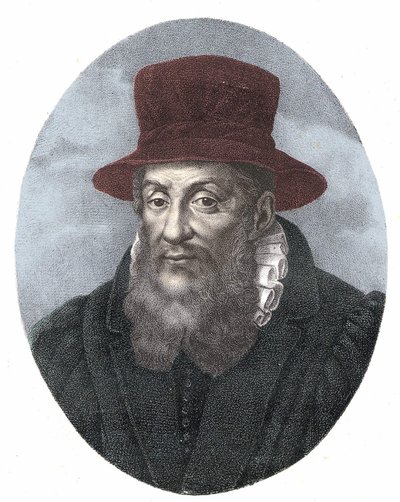 जैक्स कुजास का पोर्ट्रेट (1520 - 1590) फ्रांसीसी न्यायशास्त्री द्वारा अज्ञात कलाकार