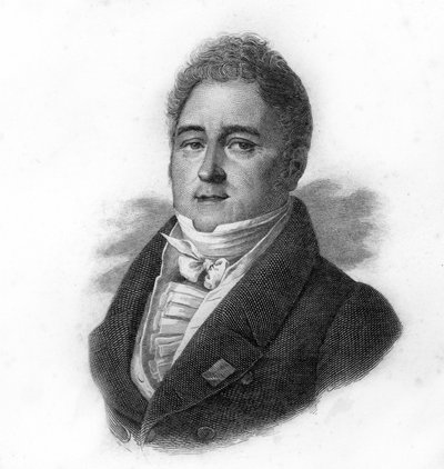 जैक्स लैफिट (1767-1844) का पोर्ट्रेट, फ्रांसीसी बैंकर और राजनीतिज्ञ, 19वीं शताब्दी का उत्कीर्णन द्वारा अज्ञात कलाकार