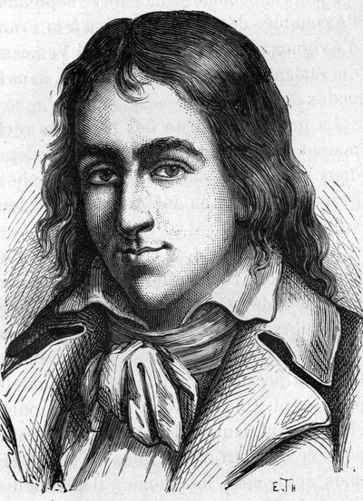 जैक्स रेने हेबर्ट का पोर्ट्रेट। फ्रांसीसी पत्रकार और राजनीतिज्ञ 1757-1794 द्वारा अज्ञात कलाकार