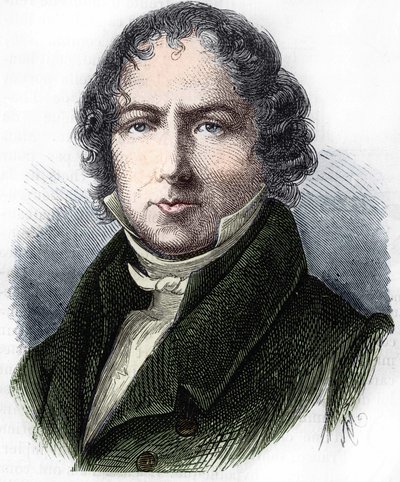 जीन-बैप्टिस्ट बायोट का पोर्ट्रेट (1744 - 1862), फ्रांसीसी रसायनज्ञ। द्वारा अज्ञात कलाकार