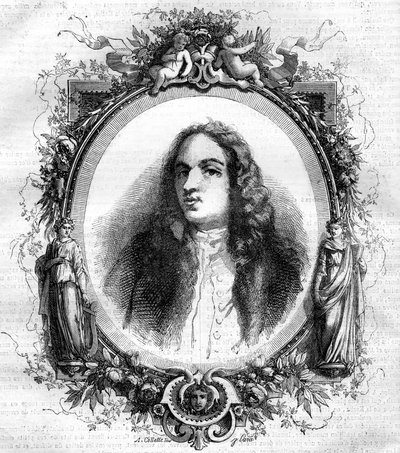 जीन एंटोनी वट्टू (1684-1721), फ्रांसीसी चित्रकार का पोर्ट्रेट। द्वारा अज्ञात कलाकार
