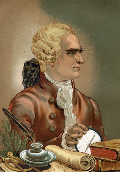 जीन ले रोंड डी'अलेम्बर्ट (1717 - 1783) का पोर्ट्रेट, फ्रांसीसी दार्शनिक, लेखक, भौतिक विज्ञानी और गणितज्ञ। 19 वीं शताब्दी की क्रोमोलिथोग्राफी। लुई फिगुएर द्वारा "ला सिएनसिया वाई सस होम्ब्रेस" पर आधारित। बार्सिलोना 1881 द्वारा अज्ञात कलाकार
